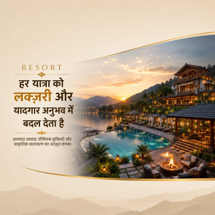 Resort 01 poster design