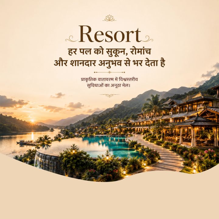 Resort 06 poster design