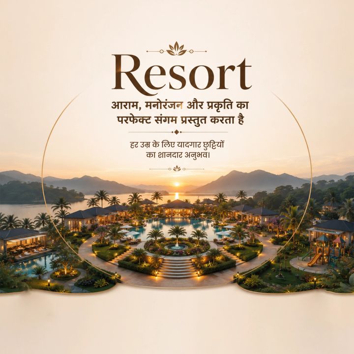 Resort 08 poster design
