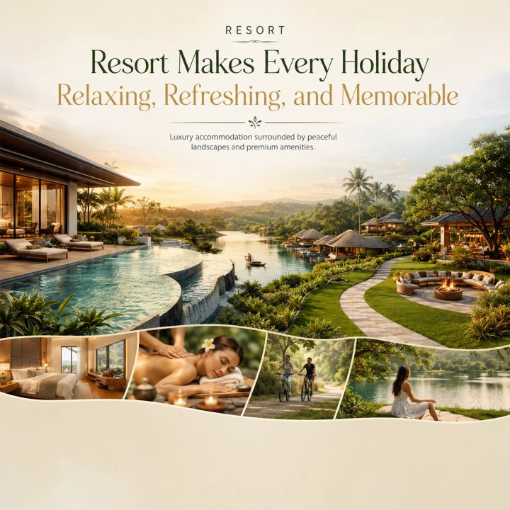 Resort 12 poster design