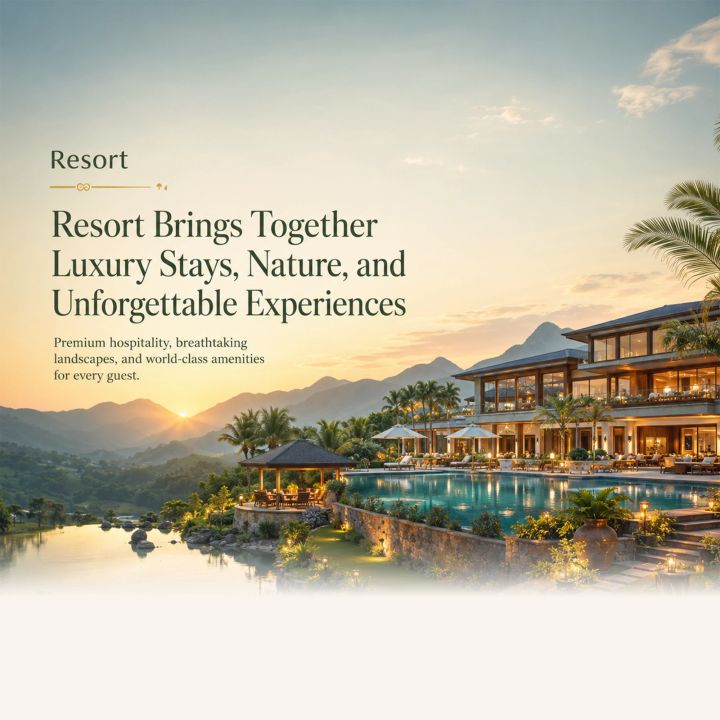 Resort 20 poster design