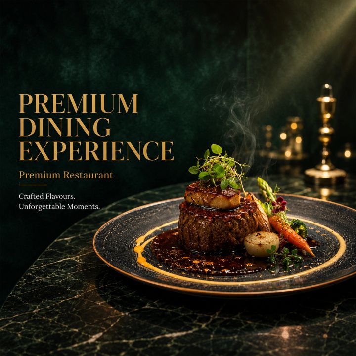 Restaurant 10 poster design