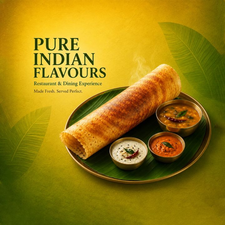 Restaurant 12 poster design