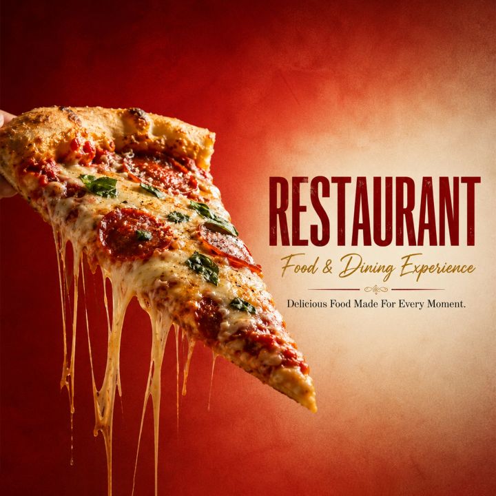 Restaurant 16 poster design