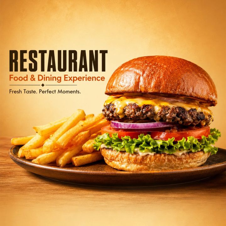Restaurant 19 poster design