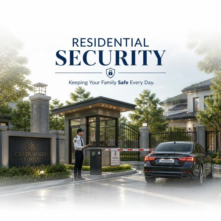 Security Agency 18 poster design