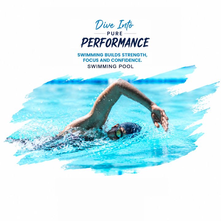 Swimming Pool 04 poster design