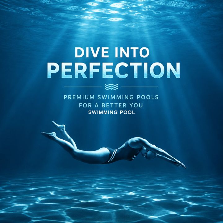 Swimming Pool 06 poster design