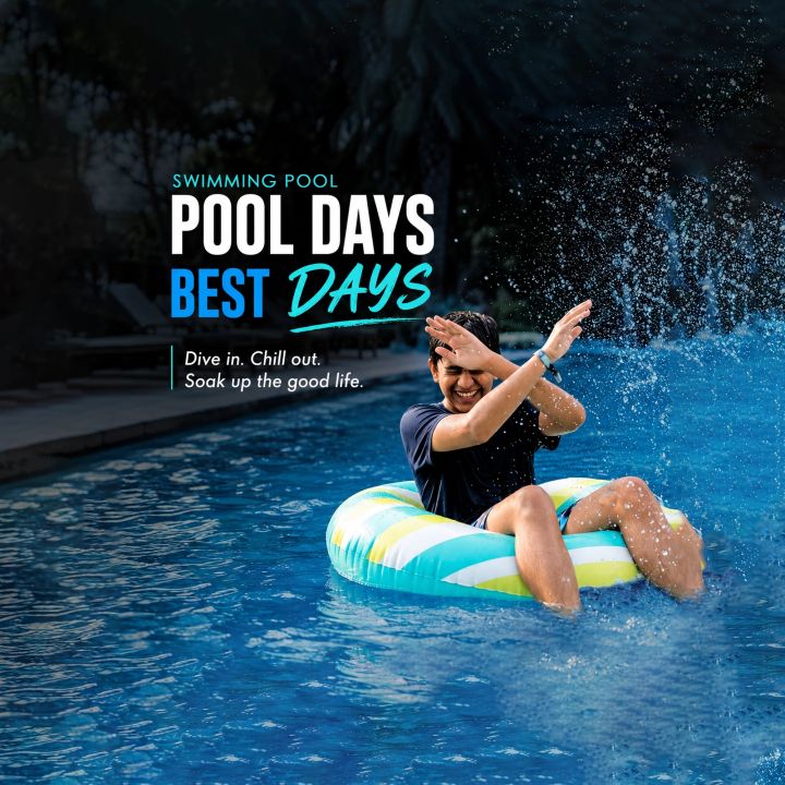 Swimming Pool 13 poster design