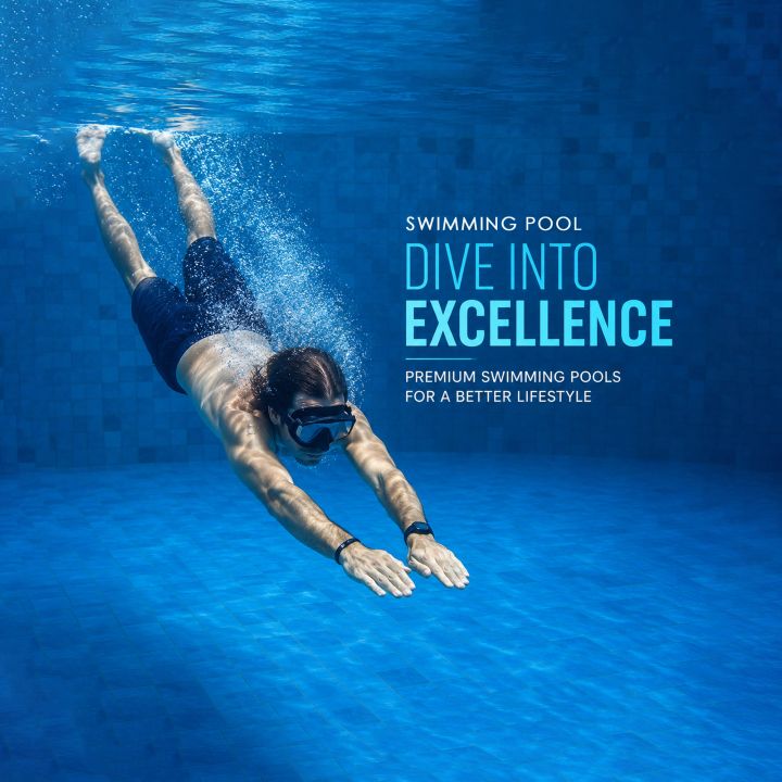 Swimming Pool 17 poster design