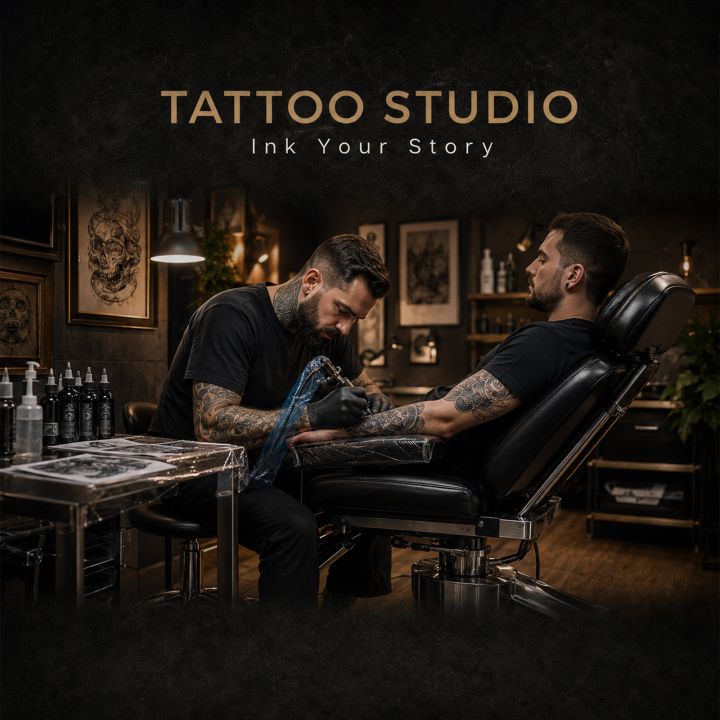 Tattoo Studio 10 poster design