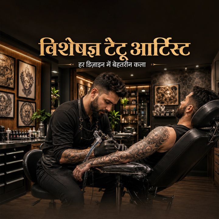 Tattoo Studio 17 poster design