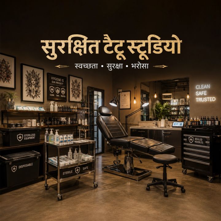 Tattoo Studio 19 poster design