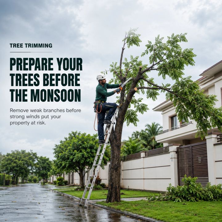 Tree Trimming 16 poster design