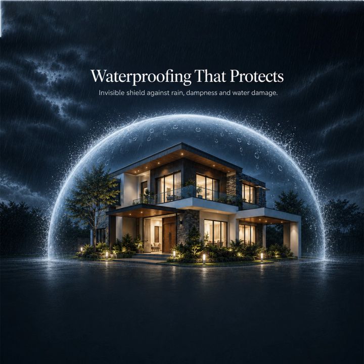 Waterproofing 42 poster design