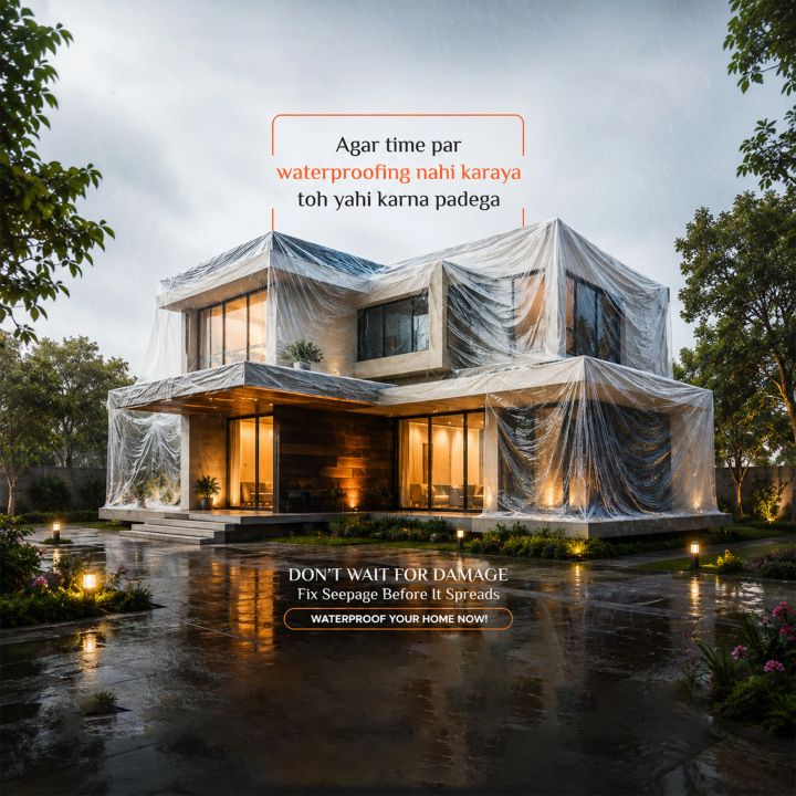 Waterproofing 49 poster design
