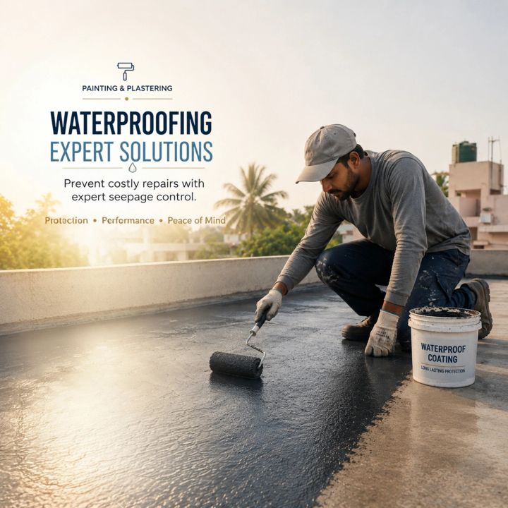 Waterproofing 50 poster design