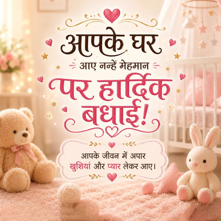 Wishes Message 12 poster design