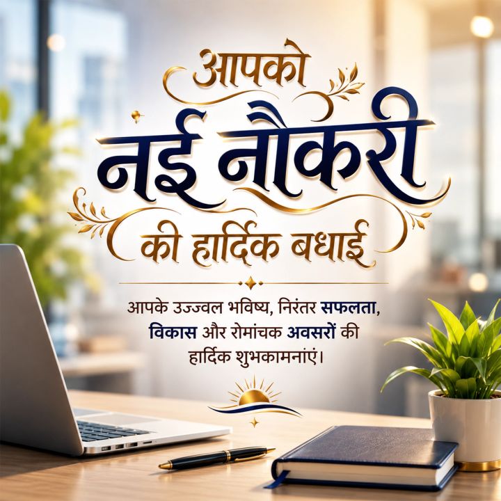 Wishes Message 14 poster design