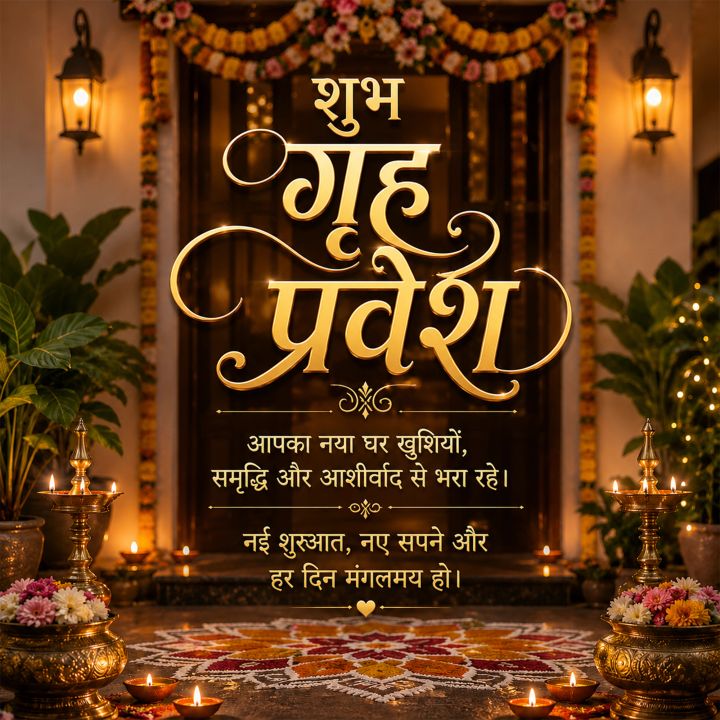 Wishes Message 15 poster design