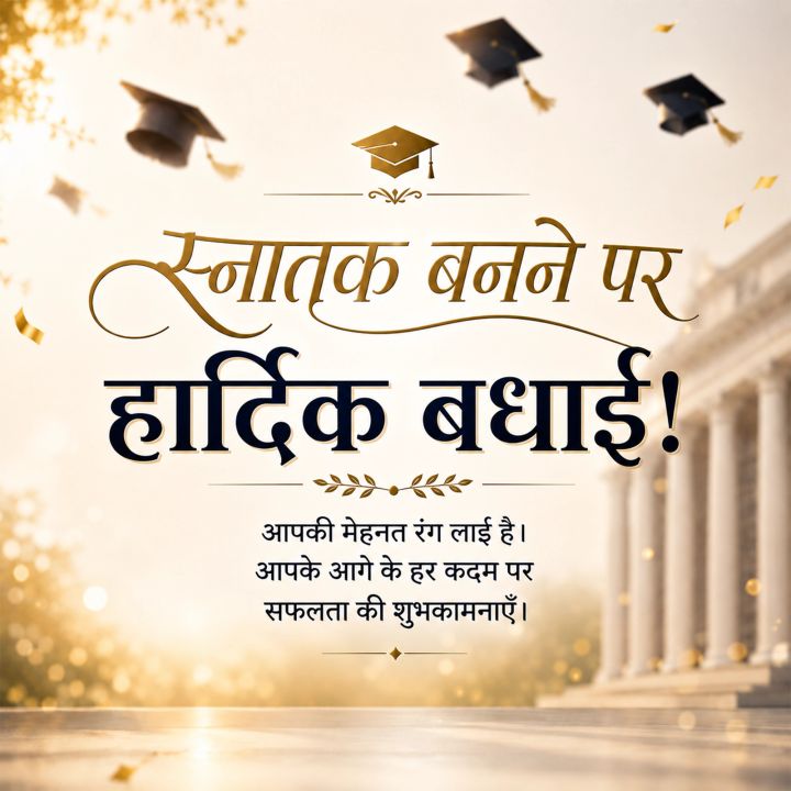 Wishes Message 19 poster design