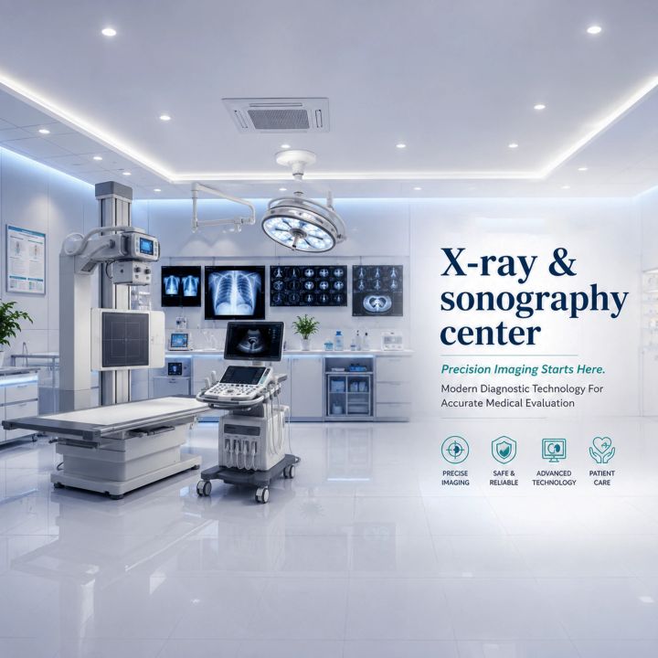 X Ray & Sonography Centre 14 poster design