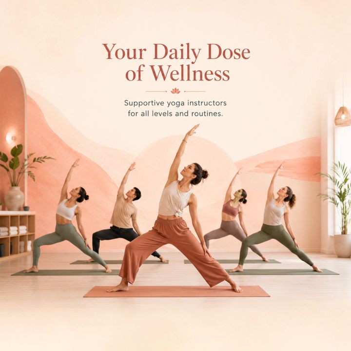 Yoga Instructor 01 poster design