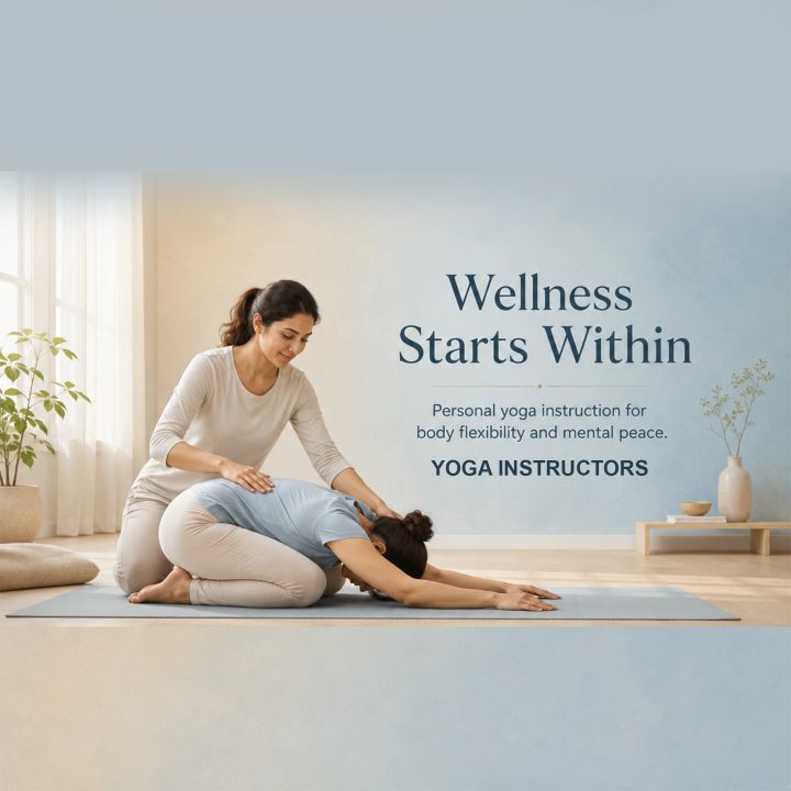 Yoga Instructor 05 poster design