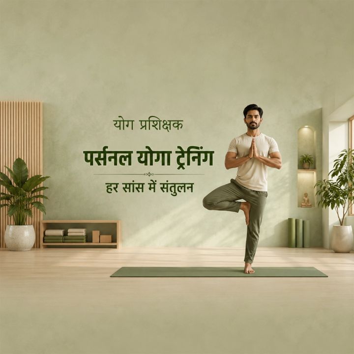 Yoga Instructor 06 poster design