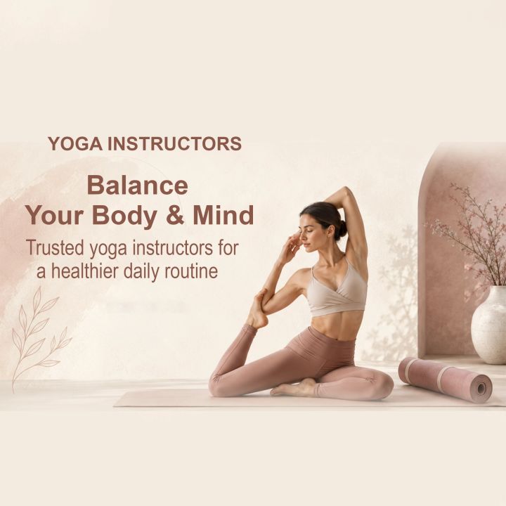 Yoga Instructor 09 poster design