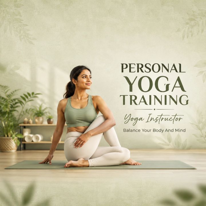 Yoga Instructor 12 poster design