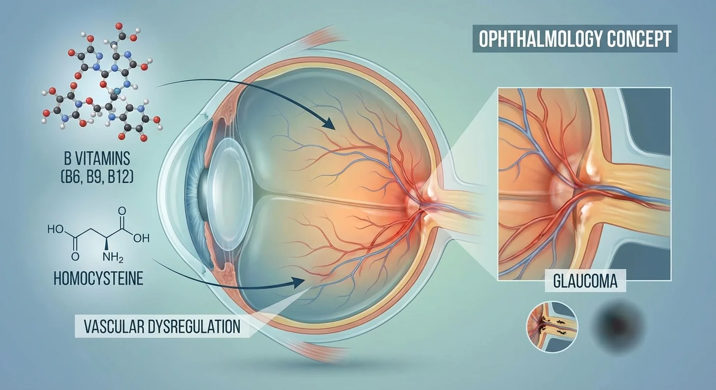 B Vitamins, Homocysteine, and Vascular Dysregulation in Glaucoma