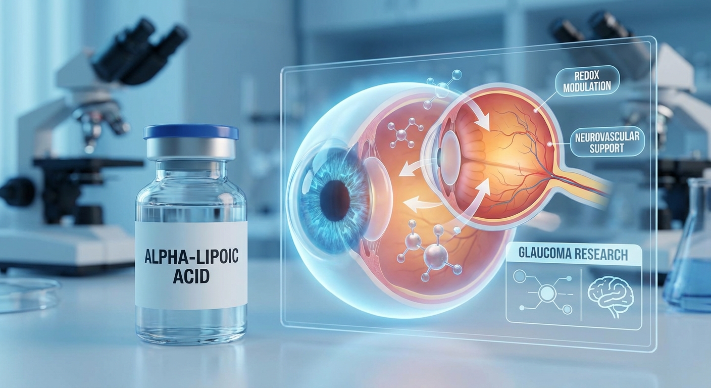 Alpha-Lipoic Acid: Redox Modulation and Neurovascular Support in Glaucoma
