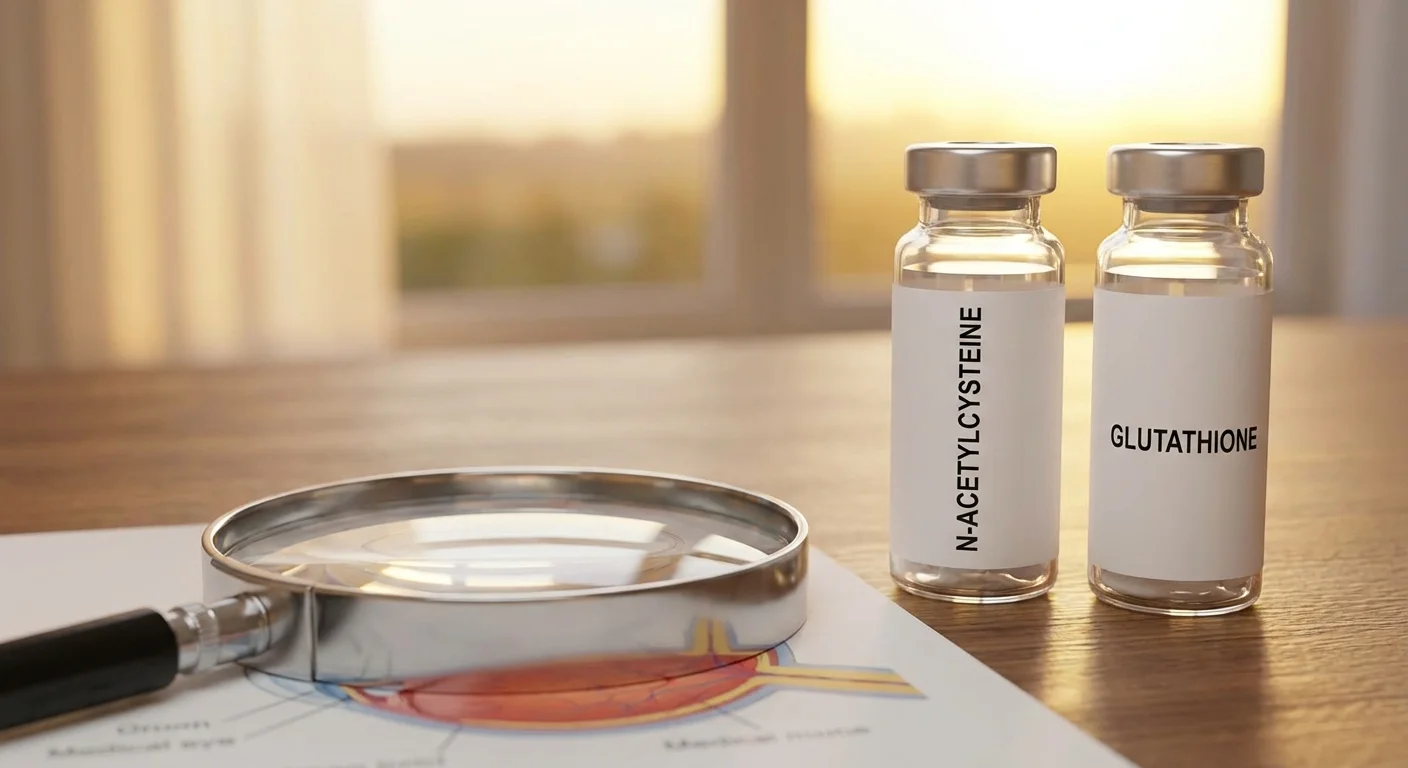 N-Acetylcysteine and Glutathione: Fortifying Antioxidant Defenses in the Aging Eye