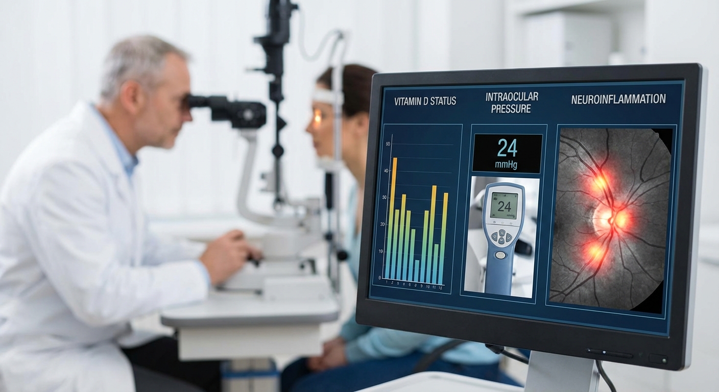 D Vitamini Durumu, Göz İçi Basıncı ve Nöroenflamasyon