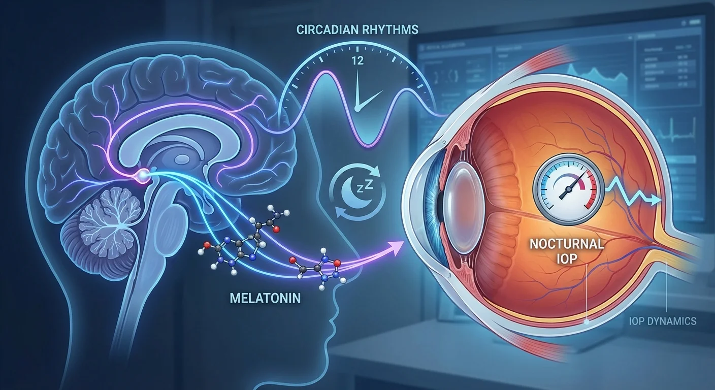 Melatonin, Circadian Rhythms, and Nocturnal IOP Dynamics