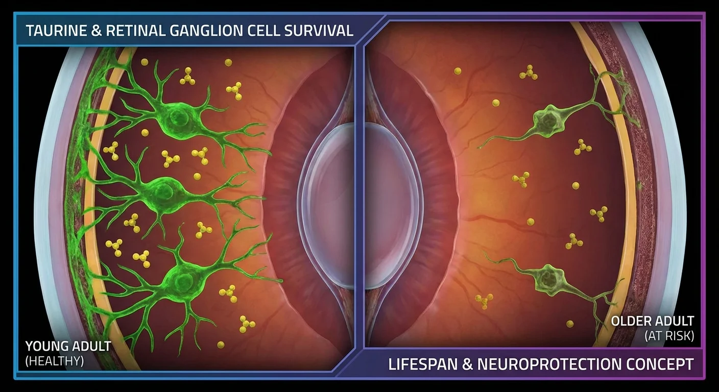 Taurine and Retinal Ganglion Cell Survival Across the Lifespan