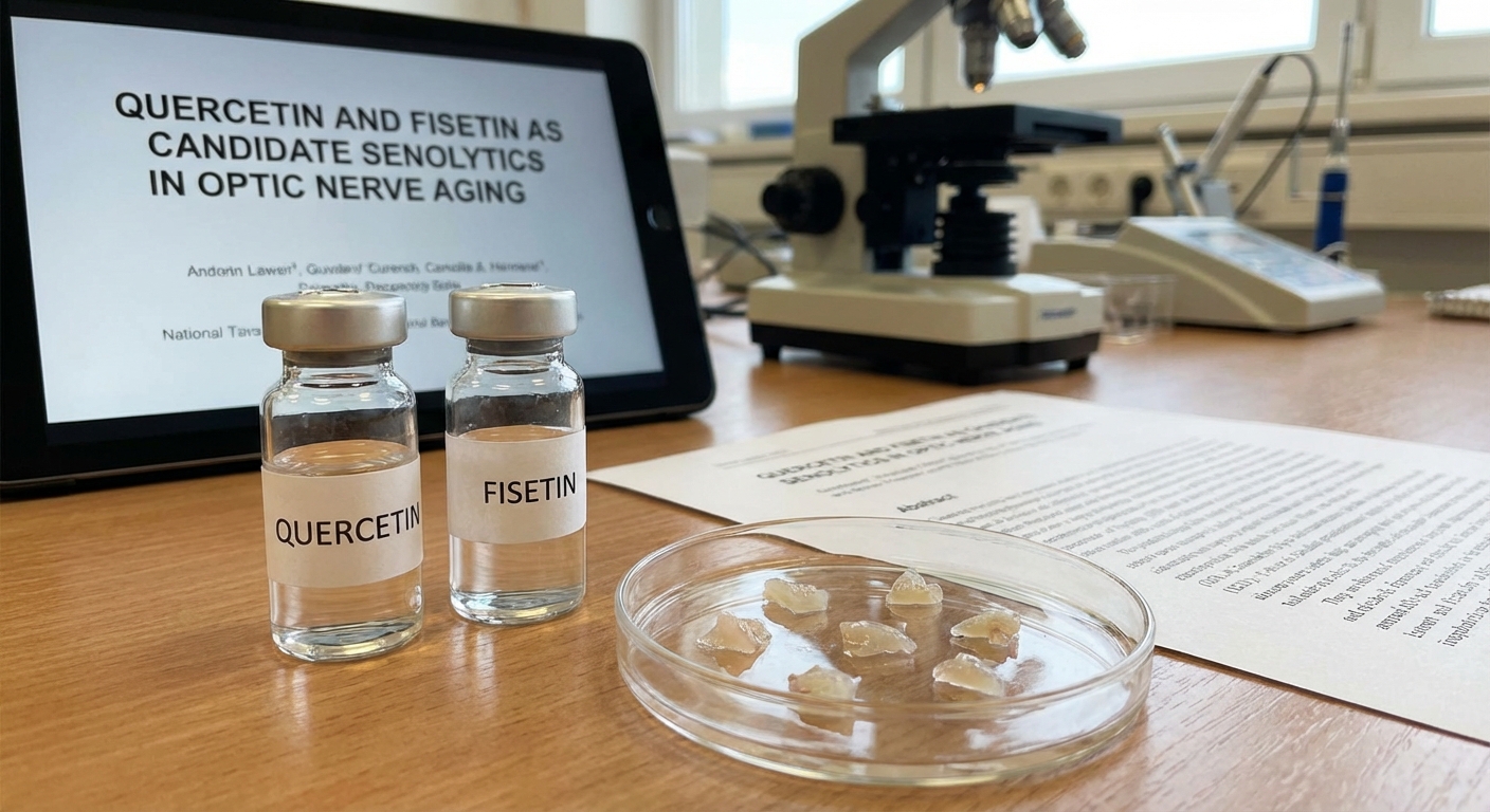 Quercetin dan Fisetin sebagai Kandidat Senolitik dalam Penuaan Saraf Optik