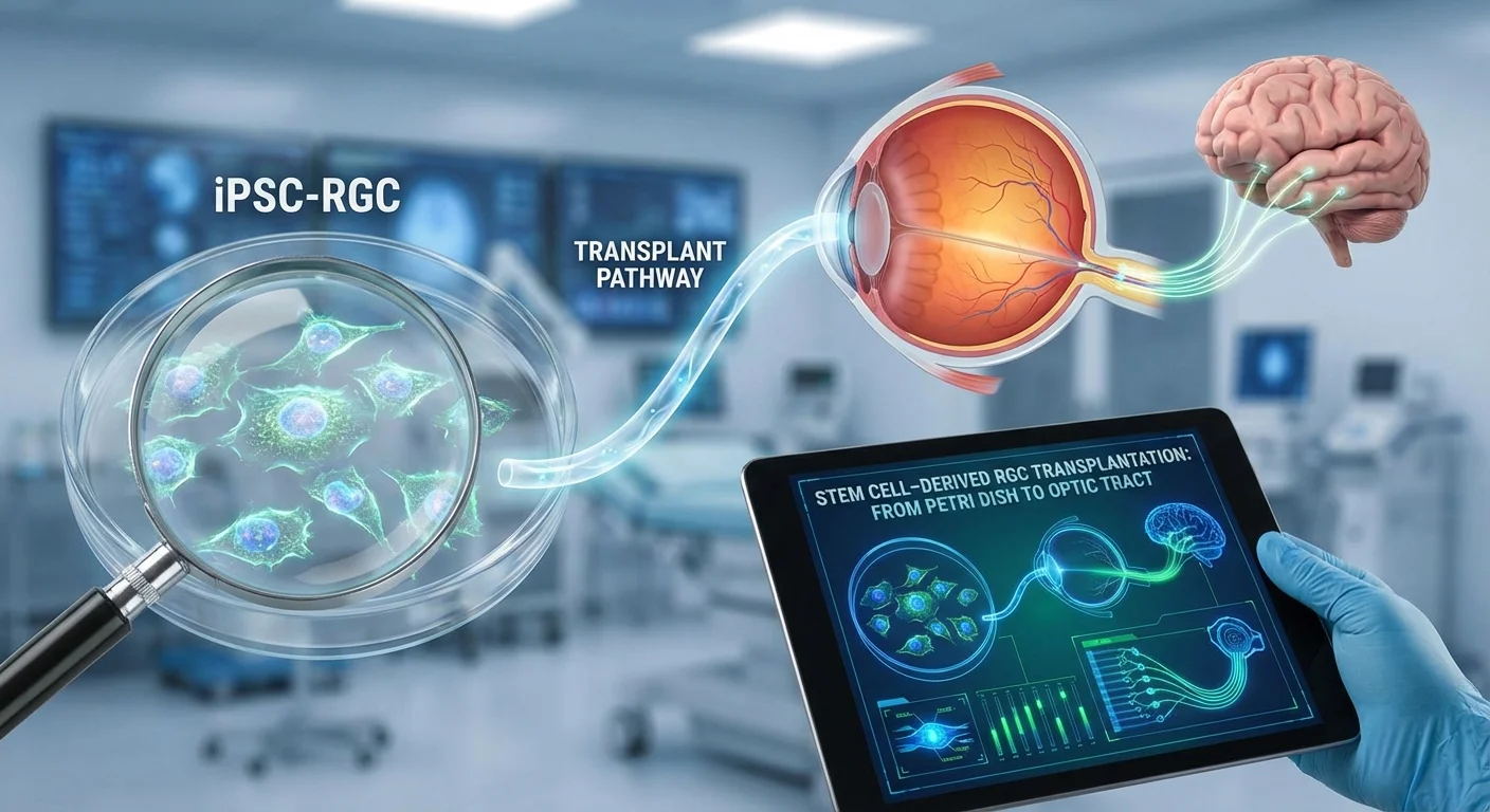 Stem Cell–Derived RGC Transplantation: From Petri Dish to Optic Tract