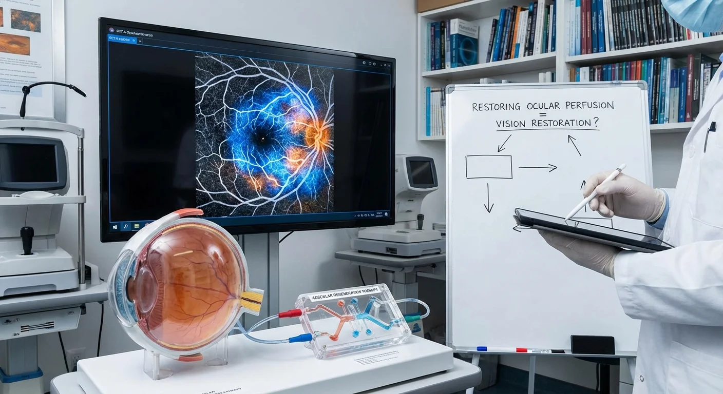 안구 관류 회복이 시력을 회복시킬 수 있을까? OCT-A 및 혈관 치료법
