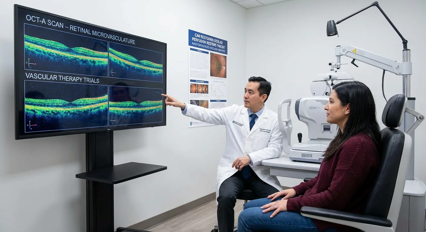 Can Restoring Ocular Perfusion Restore Vision? OCT-A and Vascular Therapies