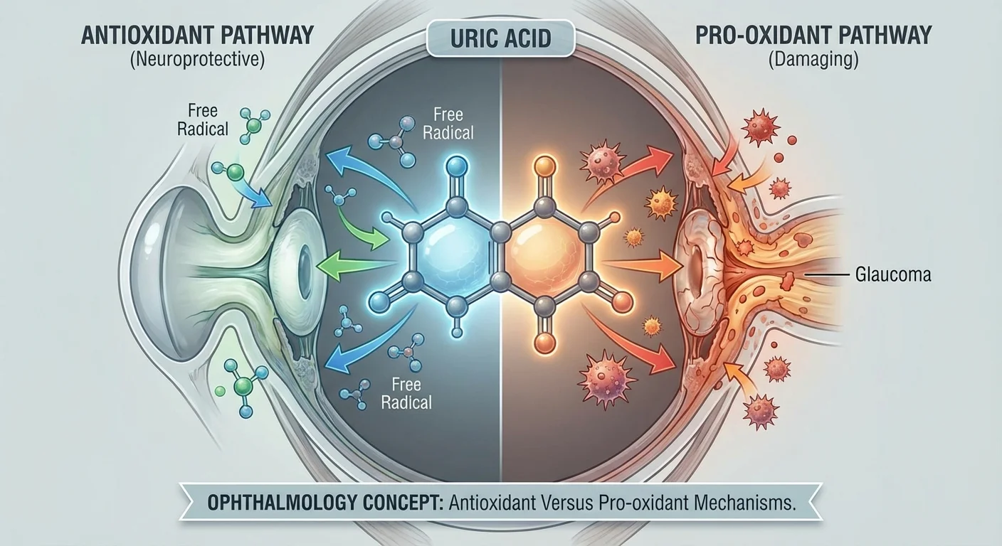 Kusihappe: Antioksüdant versus prooksüdant glaukoomi korral
