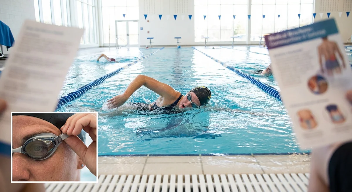 Lap Swimming and Glaucoma: Cardiorespiratory Benefits vs. Goggle and Head Position Issues