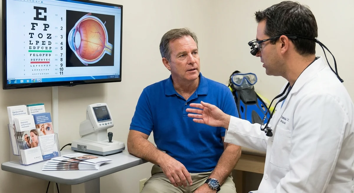 SCUBA Diving and Glaucoma: Pressure, Perfusion, and Post-Surgical Precautions