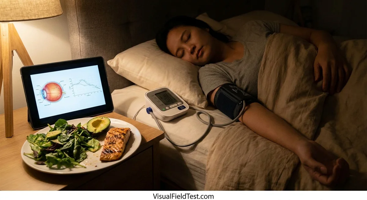 Low-Carb Diets and Nocturnal Blood Pressure Dips: Ocular Perfusion Risks and Benefits