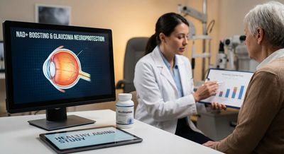 Nicotinamide và Tăng cường NAD+ để Bảo vệ Thần kinh trong Bệnh Glaucoma và Lão hóa Khỏe mạnh