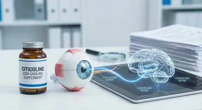 Citicolin (CDP-Cholin) zur Unterstützung der Sehbahnen und des kognitiven Alterns