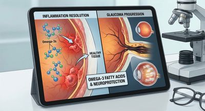 Ácidos Gordos Ómega-3, Resolução da Inflamação e Progressão do Glaucoma