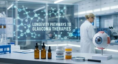 Từ nghiên cứu đến lâm sàng: Chuyển đổi các con đường trường thọ sang thực phẩm bổ sung hỗ trợ bệnh tăng nhãn áp