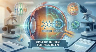 Spermidīns un autofāgija: ilgmūžības uzturviela novecojošām acīm